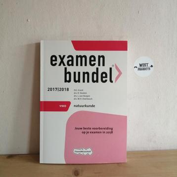Examenbundel Natuurkunde 2017/2018 (VWO) | Schoolboek  beschikbaar voor biedingen