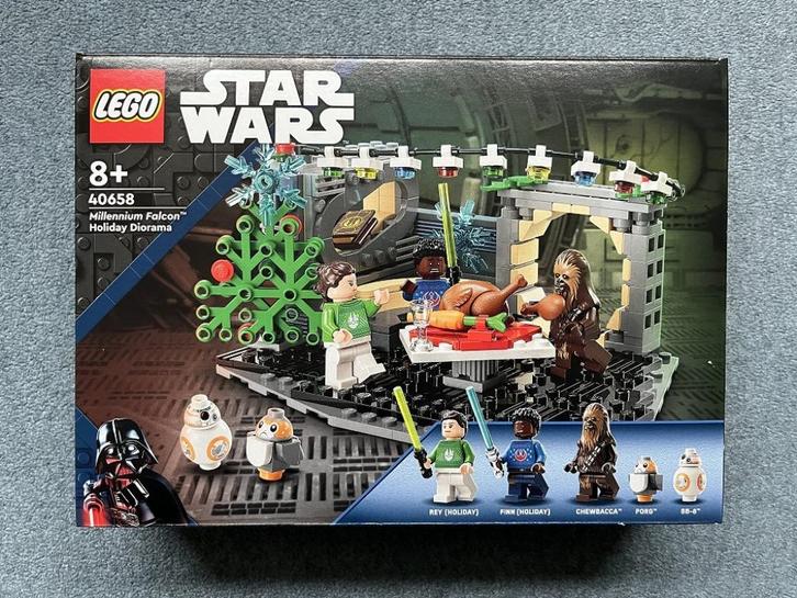 Lego 40658 Star Wars Millennium Falcon Holiday Diorama NIEUW, Kinderen en Baby's, Speelgoed | Duplo en Lego, Nieuw, Lego, Complete set