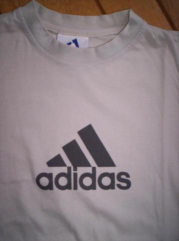 ADIDAS t- shirt licht grijs maat 140 beschikbaar voor biedingen