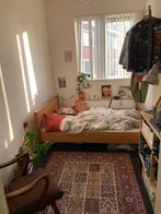 Bed Deens design, Huis en Inrichting, Slaapkamer | Bedden, Ophalen, Gebruikt, Bruin, 190 cm of minder