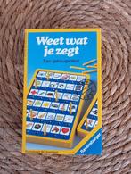 Weet wat je zegt | geheugenspel, Ophalen of Verzenden, Gebruikt
