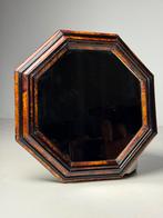 Tortoise shell spiegel 18e eeuw octagonal, Antiek en Kunst, Ophalen, Rechthoekig, Minder dan 50 cm