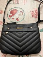 Kleine zwarte/goud tasje met hengsel zgan, Sieraden, Tassen en Uiterlijk, Tassen | Damestassen, Ophalen of Verzenden, Zo goed als nieuw