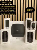 AJAX Hub 2 Kit 2x MotionProtect 2x DoorProtect alarmsysteem, Nieuw, Beweging, Compleet systeem, Alarmoproep bij centrale