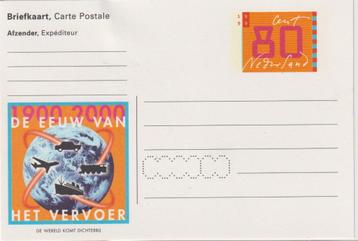 Nederland 1999 Briefkaart De Eeuw van het Vervoer 80C beschikbaar voor biedingen