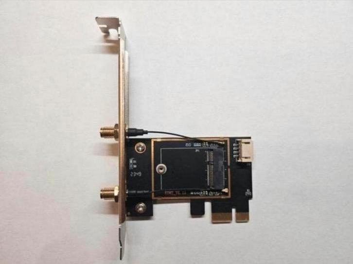 M.2 naar PCI-E Adapter voor Wifi Kaart AX210, Computers en Software, Netwerkkaarten, Nieuw, Intern, Ophalen of Verzenden