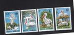 Vogels Kroeskoppelicaan Roemenie 1984 bedreigde diersoorten, Postzegels en Munten, Postzegels | Thematische zegels, Ophalen of Verzenden