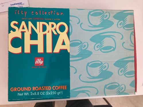 illy Art Collection 1997 | Sandro Chia Il ballo del caffé, Verzamelen, Porselein, Kristal en Bestek, Nieuw, Kop en/of schotel
