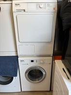 Miele Edition 111: Wasmachine + Condensdroger – tot 7 Kilp, 6 tot 8 kg, Ophalen, Gebruikt, Minder dan 85 cm
