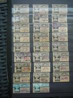 Albumblad met Nederlandse Omzetbelasting zegels 26 stuks., Ophalen of Verzenden, T/m 1940, Gestempeld