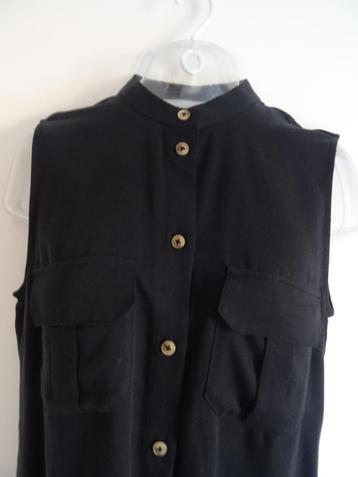 Karen Millen overhemdblouse met Mao kraagje mt 38 NIEUW beschikbaar voor biedingen