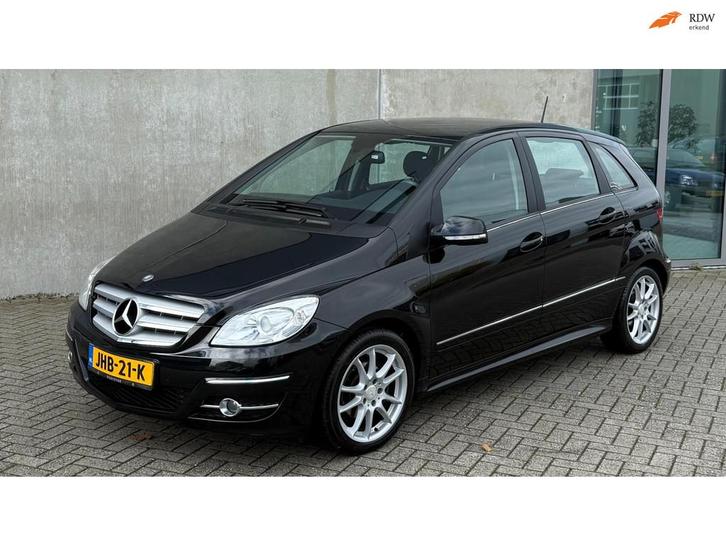 Mercedes-Benz B-klasse 180 5DRS AUT 2010 Zwart PDC|CRUISE, Auto's, Mercedes-Benz, Bedrijf, Te koop, B-Klasse, ABS, Airbags, Airconditioning
