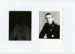 Panzer Portrait Glass Negative + Photo, Verzamelen, Ophalen of Verzenden, Landmacht, Duitsland, Foto of Poster