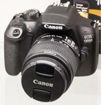 Canon 1300D systeemcamera, Audio, Tv en Foto, Fotocamera's Digitaal, Spiegelreflex, Canon, Ophalen of Verzenden, Zo goed als nieuw