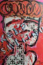 Philippe Euger - KEEP ON SMILING - Uniek Kunstwerk, Verzenden