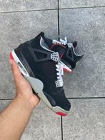 Jordan 4 bred, Ophalen of Verzenden, Nieuw, Zwart