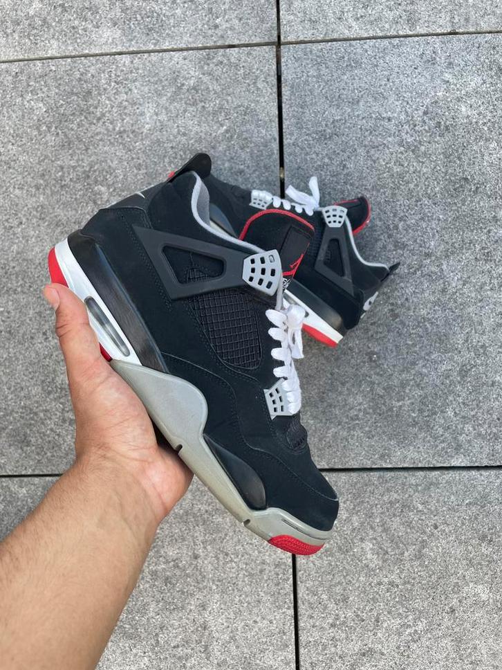 Jordan 4 bred, Kleding | Heren, Schoenen, Nieuw, Zwart, Ophalen of Verzenden