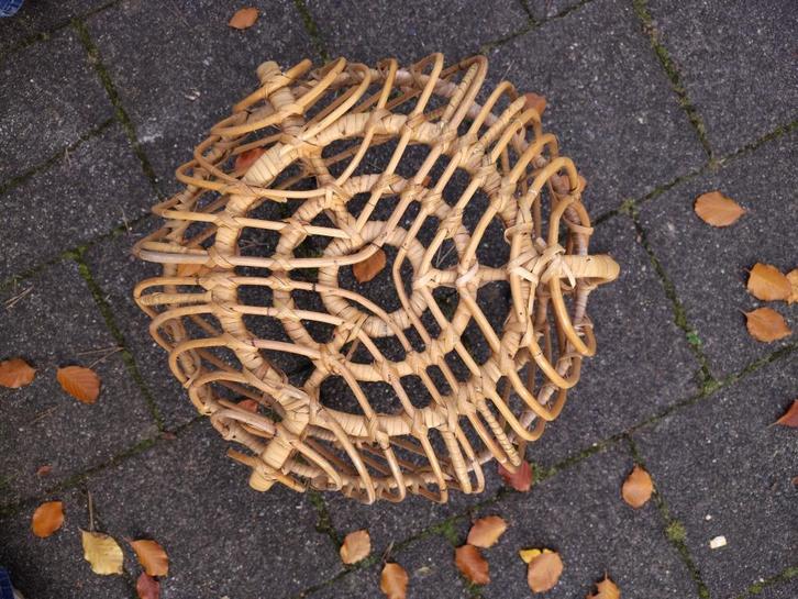 Krukje van bamboe, Huis en Inrichting, Krukjes, Zo goed als nieuw, Overige materialen, Ophalen