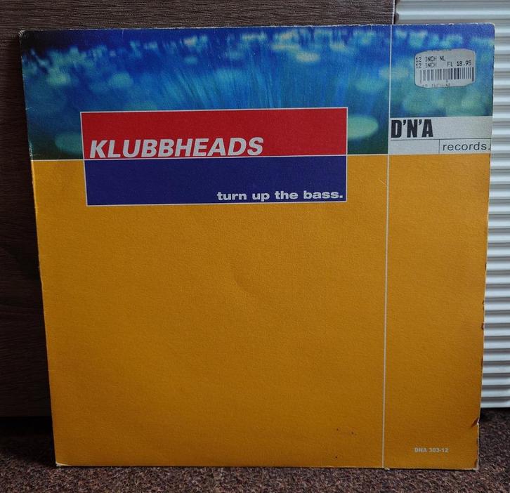 Klubbheads – Turn Up The Bass (12'' Vinyl), Cd's en Dvd's, Vinyl | Dance en House, Dance Populair, 12 inch, Verzenden