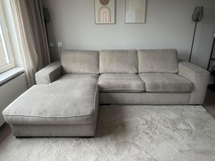 Zitmaxx hoekbank, Huis en Inrichting, Banken | Complete zithoeken, Zo goed als nieuw, Stof, Ophalen