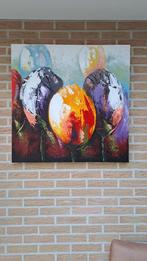 Tulpen large  nu 75 euro, Antiek en Kunst, Kunst | Schilderijen | Modern, Ophalen