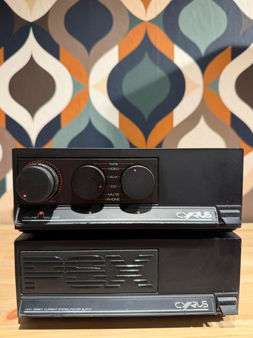 Cyrus Two “Black” incl. PSX, topstaat, met garantie, Audio, Tv en Foto, Versterkers en Receivers, Zo goed als nieuw, Stereo, Overige merken