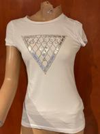GUESS shirt met strass maat s  origineel ZGAN, Kleding | Dames, Guess, Wit, G, B