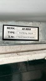Nieuwe as 750 kg  merk rova, Ophalen of Verzenden, Nieuw
