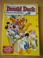 Donald Duck, Feest in Duckstad, strips, puzzels, spelletjes, Boeken, Stripboeken, Ophalen of Verzenden, Zo goed als nieuw, Eén stripboek