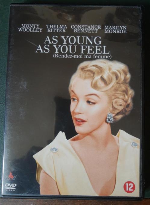 Marilyn Monroe - As young as you feel (1951) / KLASSIEKERS, Cd's en Dvd's, Dvd's | Klassiekers, Zo goed als nieuw, 1940 tot 1960