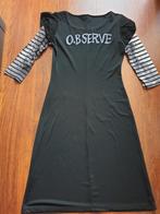 O.titude statement dress OBSERVE - Maat S, Ophalen of Verzenden, Zo goed als nieuw, Maat 36 (S), Zwart