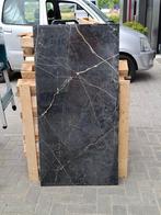 Zwart marmerloek tegels 120*120cm, Ophalen, Nieuw, Zwart, Overige typen