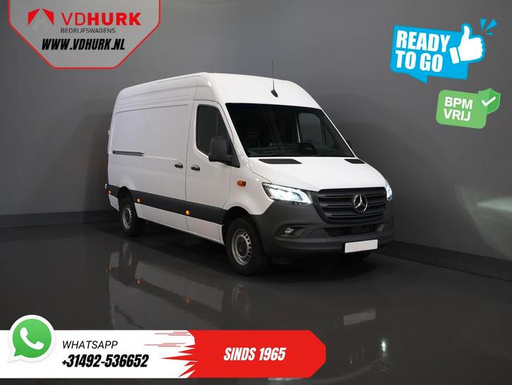 Mercedes-Benz Sprinter 317 CDI Aut. L2H2 BPM VRIJ! LED/ Gev., Auto's, Bestelauto's, Bedrijf, Te koop, ABS, Achteruitrijcamera