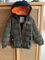 Winterjas jongen blauw/groen maat 110/116 Tygo & Vito, Kinderen en Baby's, Kinderkleding | Maat 110, Gebruikt, Tygo&Vito, Ophalen of Verzenden