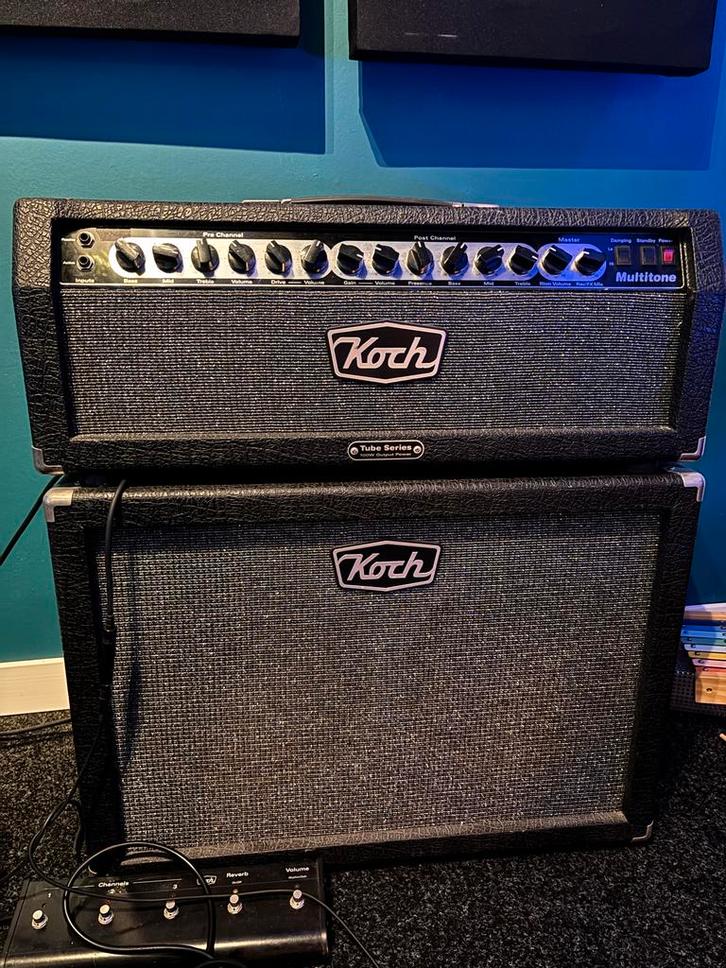 Koch Multitone 100 buizenversterker, Muziek en Instrumenten, Versterkers | Bas en Gitaar, Gebruikt, Gitaar, 50 tot 100 watt, Ophalen