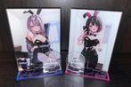 Anime Bunny Girl 2x Acrylic Stand - Rare from Japan, Ophalen of Verzenden, Zo goed als nieuw