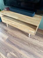 Woood Tygo TV meubel - Leen Bakker, Ophalen, 100 tot 150 cm, Eikenhout, Zo goed als nieuw