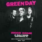 GREEN DAY Ziggo Dome - Top zitplaats Vak 208, Rij 1, Eén persoon, Juli