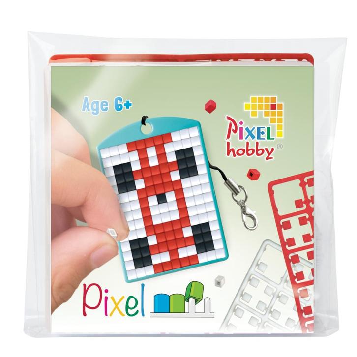 Pixelhobby medaillon startset raceauto sleutelhanger 23112, Hobby en Vrije tijd, Knutselen, Nieuw, Materiaal, Ophalen of Verzenden