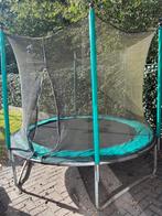 Trampoline 240cm met vangnet, Kinderen en Baby's, Speelgoed | Buiten | Trampolines, Ophalen, Zo goed als nieuw