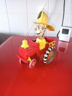 Blikken speelgoed Fire chief in een jeep Opwindbaar marx usa, Antiek en Kunst, Antiek | Speelgoed, Ophalen of Verzenden