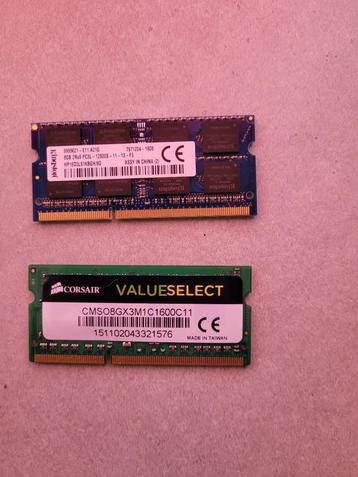 2 x 8GB DDR3L SODIMM Laptop geheugen beschikbaar voor biedingen