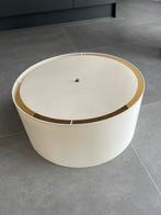 Lampenkap rond ecru 55cm x 25cm, Ophalen, Gebruikt, 25 tot 50 cm, Rond