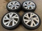 ❄️ 18 inch originele Bergamo velgen winterbanden VW Golf 8, 18 inch, Gebruikt, Velg(en), Personenwagen