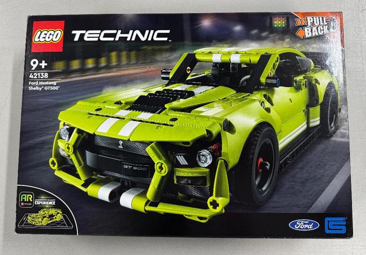 LEGO Technic 42138 Ford Mustang Shelby GT500, nieuw in doos, Kinderen en Baby's, Speelgoed | Duplo en Lego, Nieuw, Lego, Complete set