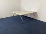 1 x Bench bureau Vitra Ad Hoc, 180 x 166 cm. - wit / chroom, Gebruikt, Ophalen, Bureau