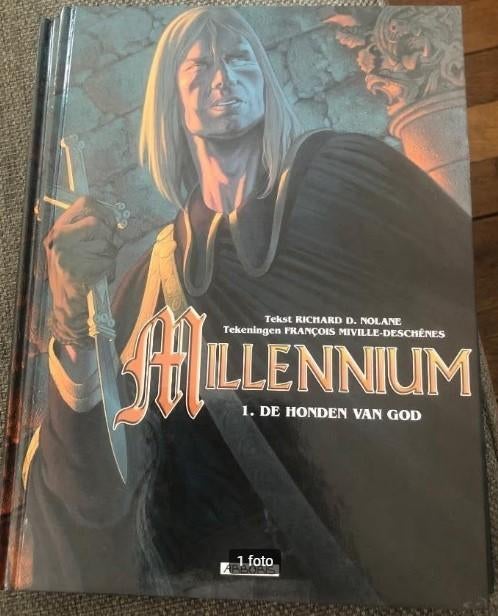 Millennium de honden van god k5/k3 hardcover, Boeken, Stripboeken, Eén stripboek, Ophalen of Verzenden, Zo goed als nieuw