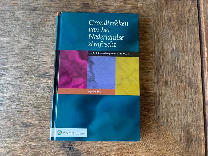 Grondtrekken van het Nederlandse strafrecht, Boeken, Studieboeken en Cursussen, Nieuw, WO, Alpha, Ophalen of Verzenden