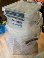 Drie grote opbergboxen Curver en Sunware NIEUW!, Doe-het-zelf en Verbouw, Kratten en Dozen, Ophalen, Doos, 40 tot 60 cm, 50 tot 75 cm