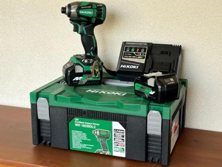 Hikoki accu schroefaanzetter WH18DBDL2  18 Volt, Doe-het-zelf en Verbouw, Gereedschap | Boormachines, Nieuw, Overige typen, Ophalen